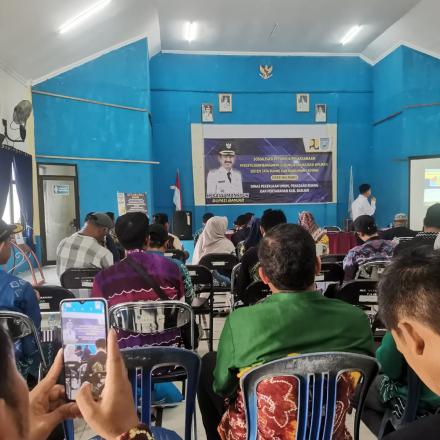 Kasi Pemerintahan Bawahan Seberang Hadiri Sosialisasi Petunjuk Pelaksanaan Bangunan